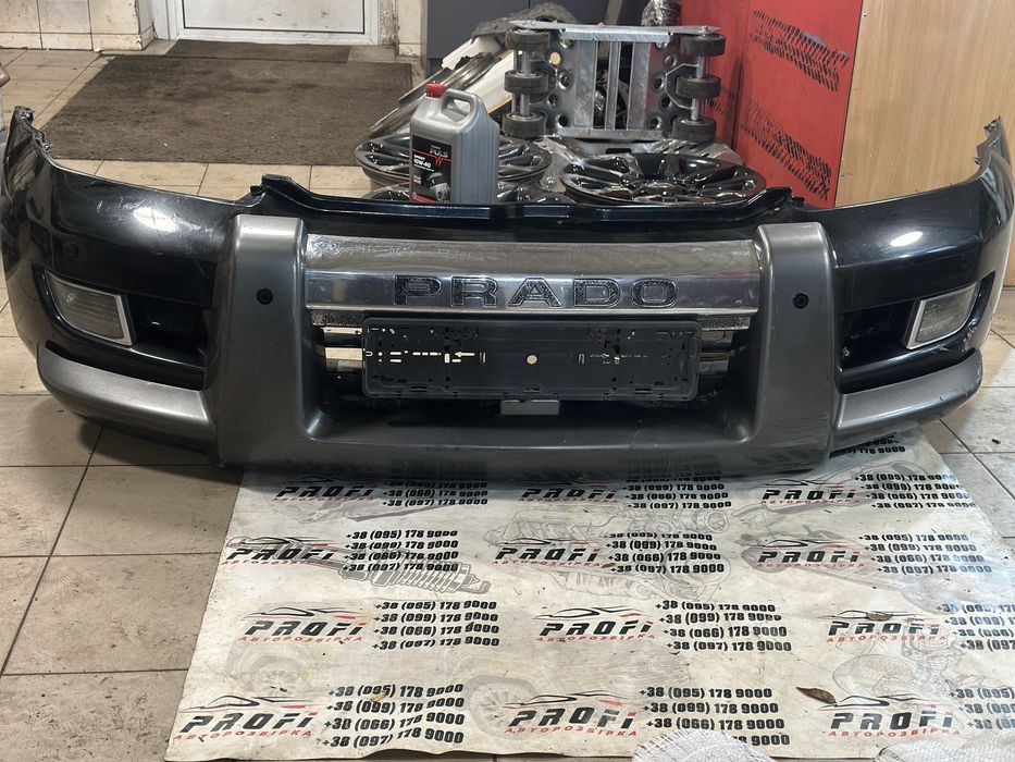 Продам бампер+наладка на Toyota Land Cruiser prado 120