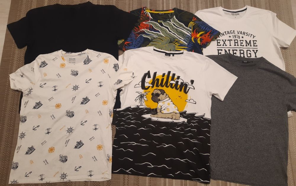 Nowe t-shirt XL męskie