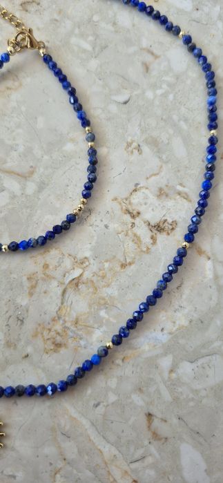 Komplet biżuterii Lapis Lazuli
