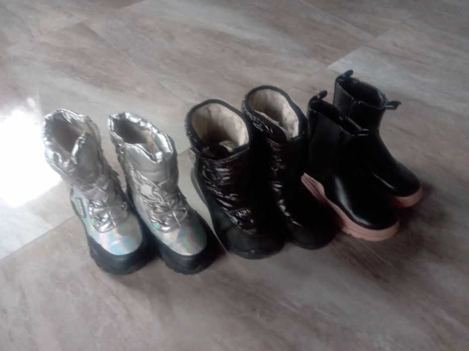 Дитячі ботінкі зимні дешево