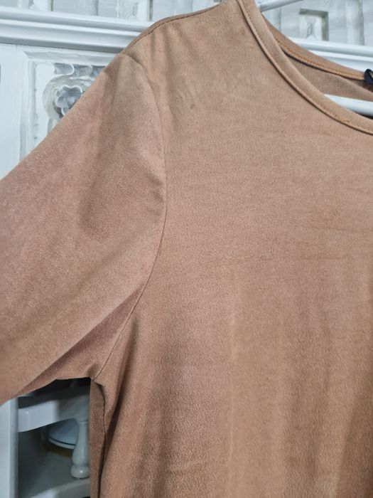 Vestido Curto Castanho