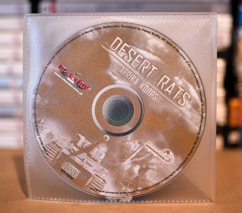 PC # CD-Action Desert Rats Vs. Afrika Korps
