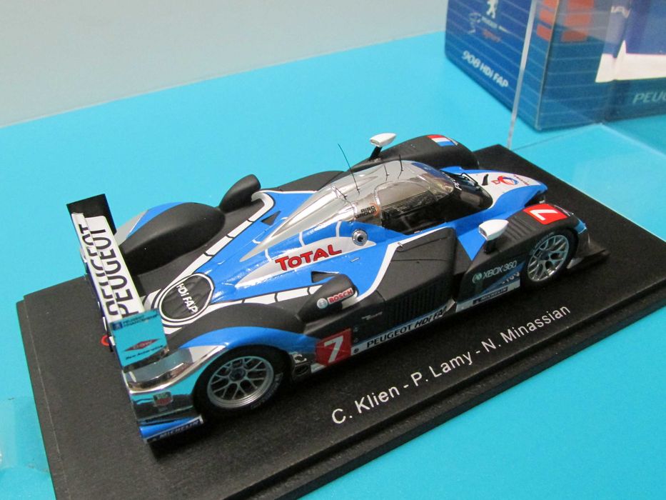 Peugeot 908 HDi FAP #7 (P. Lamy): 24h Le Mans 2009 - Spark 1/43