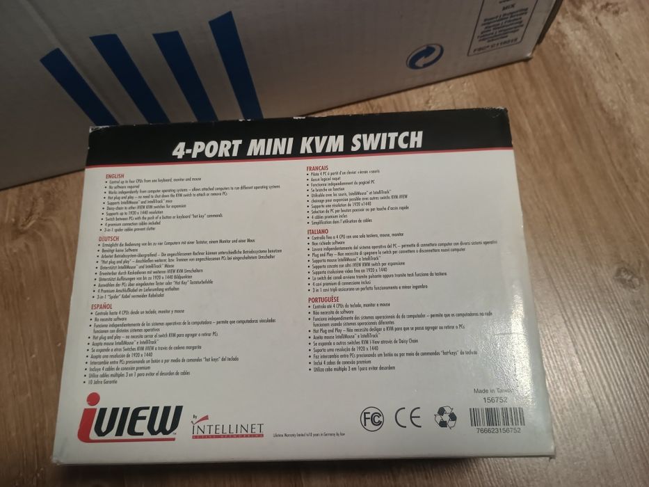 4-portowy switch