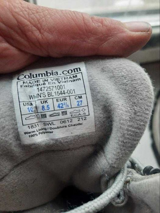 Термоботинки columbia оригинал