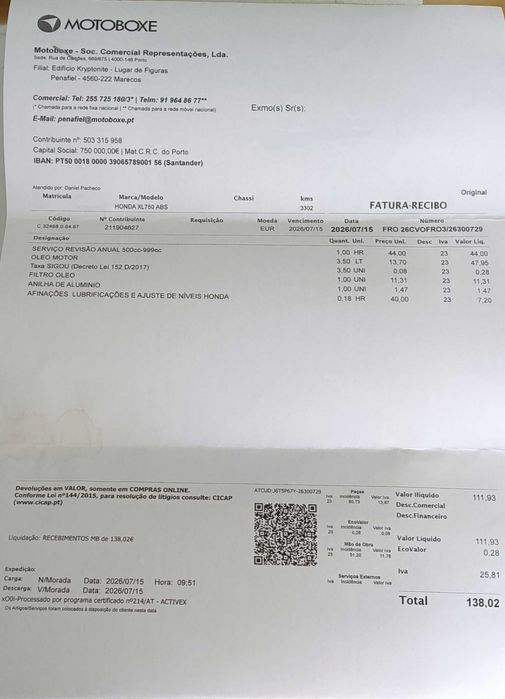 Honda transalp xl 750 - 2024 - 4108km