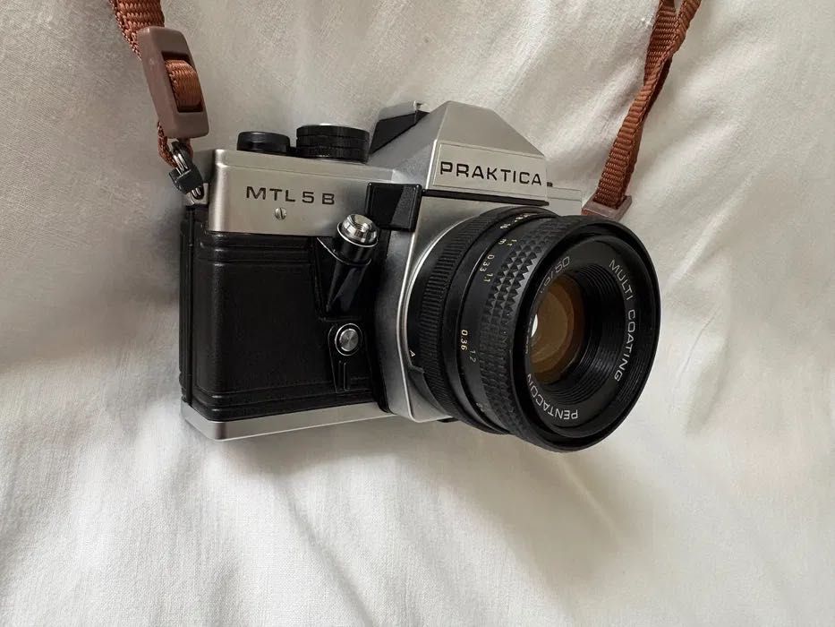 Praktica MTL5B Máquina fotográfica SLR analógica, ótimo estado+testada