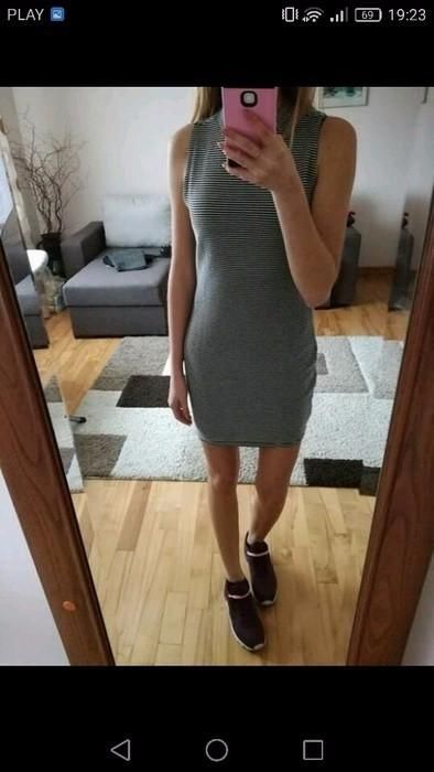 sukienka z golfem H&M