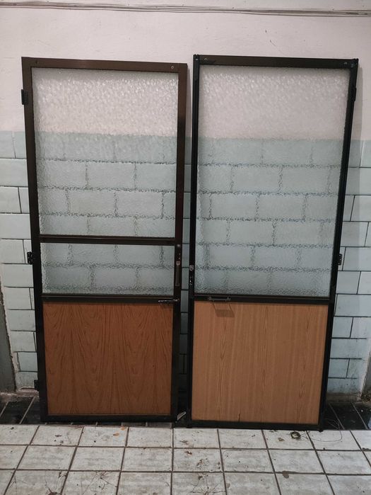 Дверь-решетка  металлическая с декоративным узором / 2000 *2470 мм./