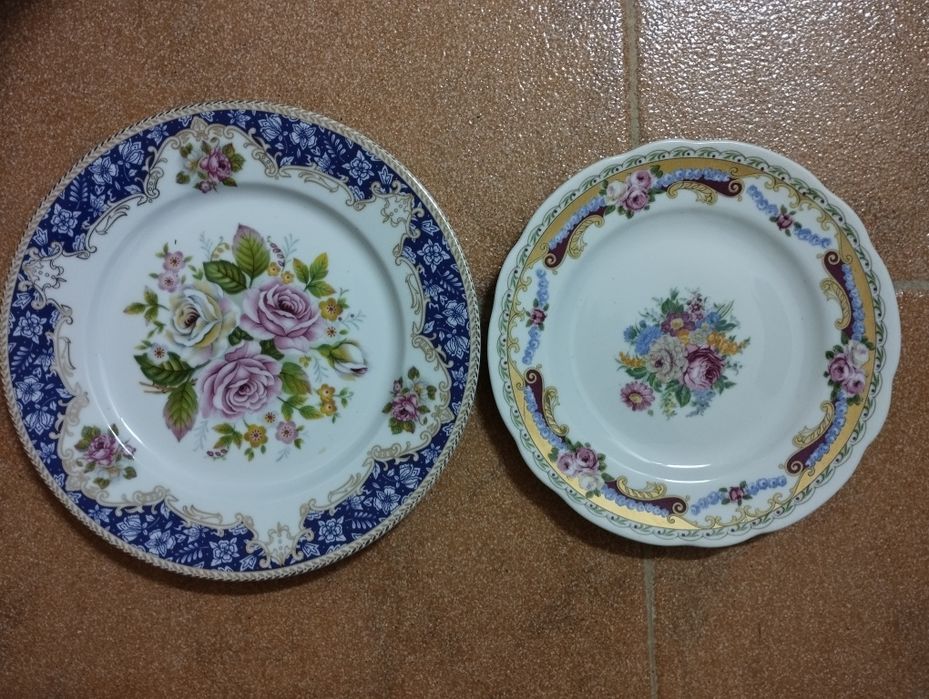 Pratos decorativos