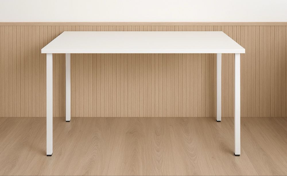 White Desk 120 x 74 x 70