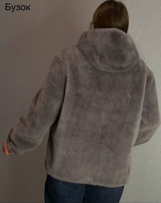 ШУБА ЖІНОЧА з каптуром  Шубка автоледи  эко мех под норку


 Мʼяке хут