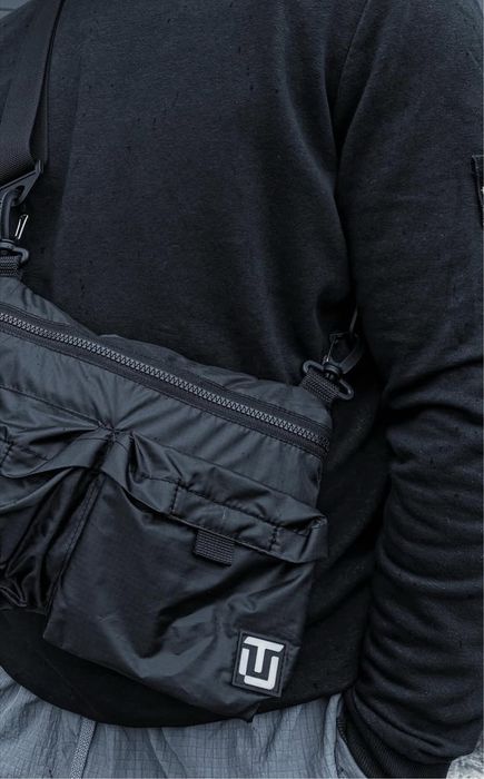 Сумочка riot division/urban tactical чорного кольору