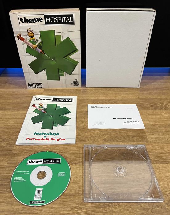 Theme Hospital (PC PL 1997) BIG BOX polskie wydanie IPS