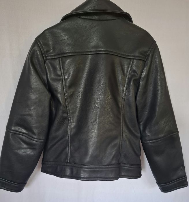 H&M śliczna czarna ramoneska r. 122