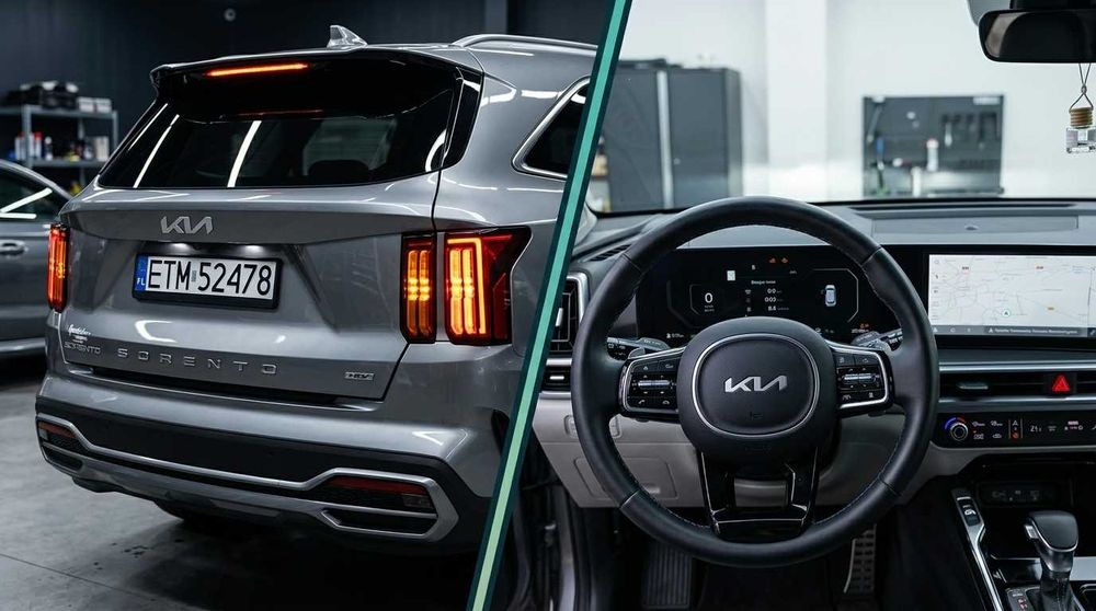 Konwersja USA EU | Kia, Hyundai & Genesis | Tylne Lampy, Liczniki, Polskie Menu, Radio