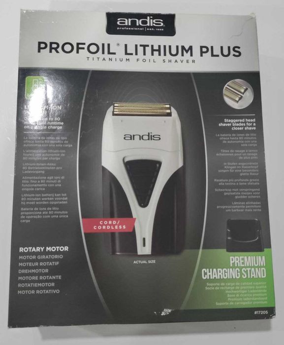 Електробритва Andis TS-2 Profoil Lithium Plus