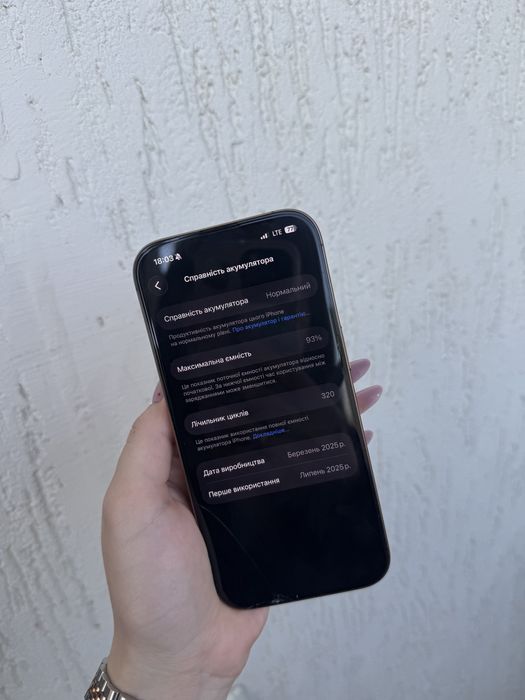 Iphone 16 Pro Neverlock 128 Gb Фіз.сім+ Есім. Айфон стан ідеал