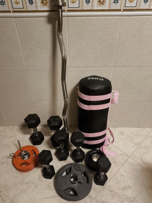 Halteres de musculação