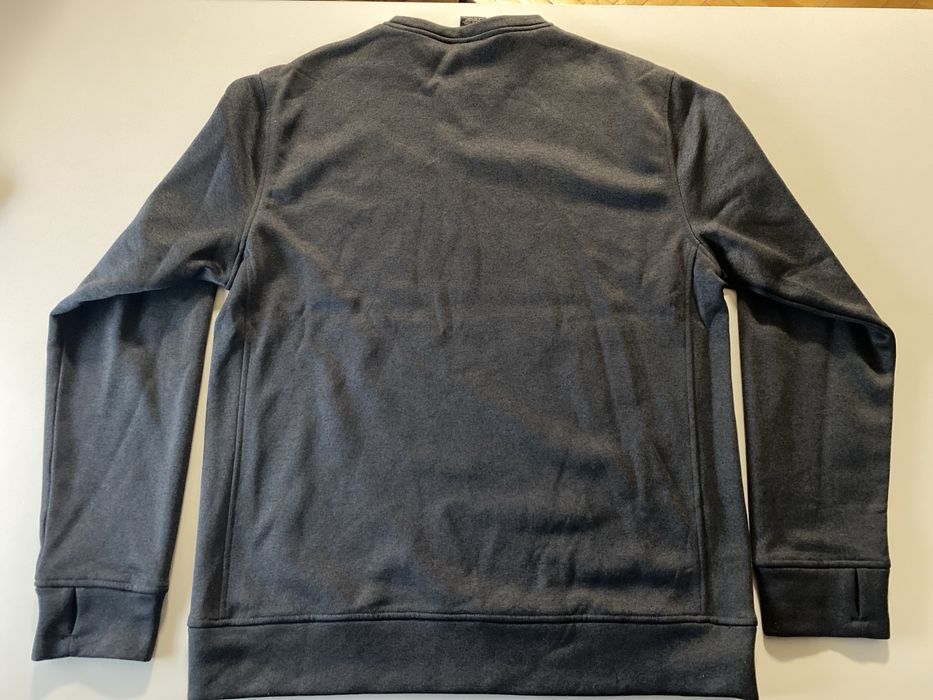 Burton Mens Oak Crew, True Black Heather New, Large Світшот