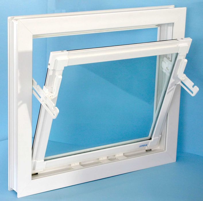 Okna inwentarskie gospodarcze PCV-PRODUCENT pod wymiar