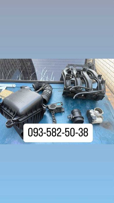 Впускной ресивер ВАЗ 2170, дросель, ДМРВ