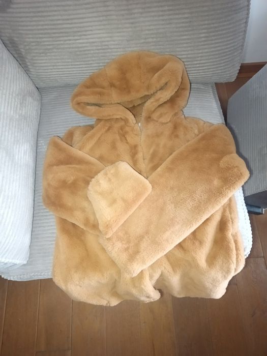 Kurtka dziewczęca futerko A. M. London