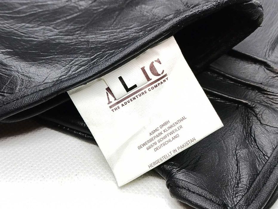 Luvas NOVAS em pele anti-corte operacionais homem