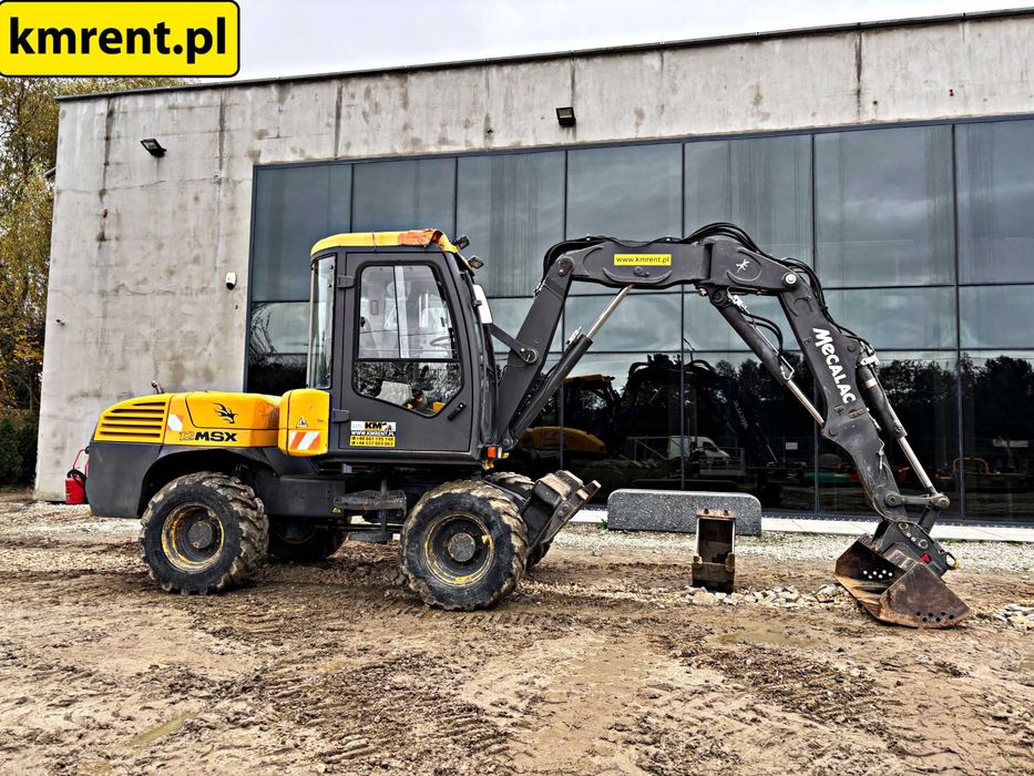 Mecalac 12 MSX Koparko-Ładowarka 2010R. | MECALAC 12 MTX 714 JCB