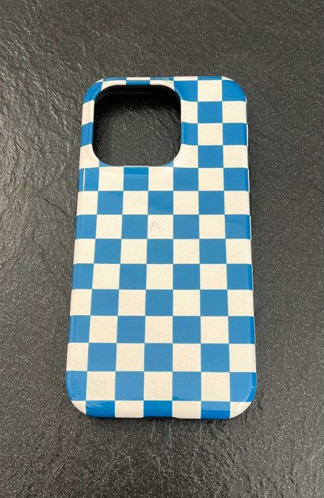 Etui Plecki na Smartfon Apple iPhone 15 Pro Retro Baby Blue Mini niebieskie
