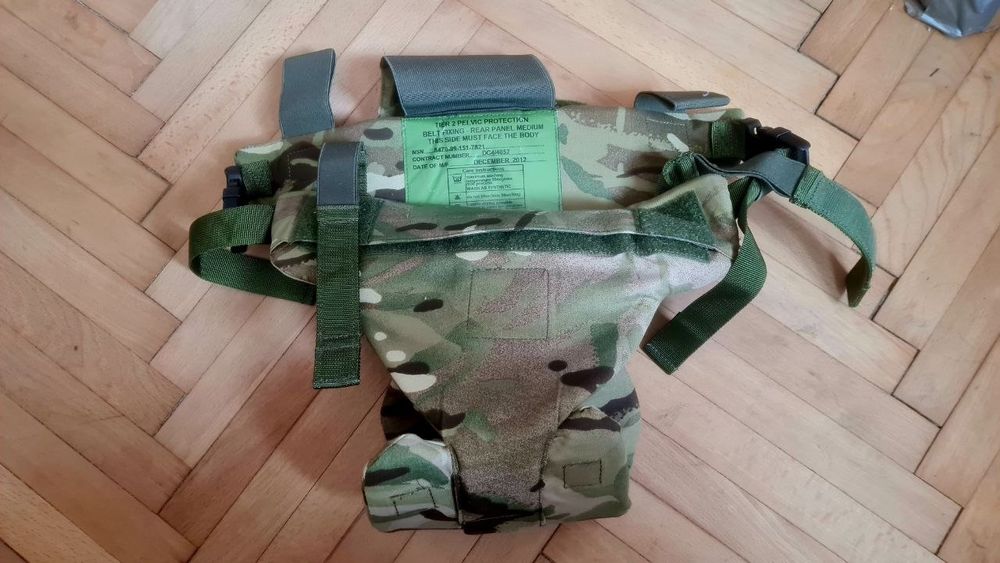 Напашник Британія мультикам L  та XL захист паху Англія MTP