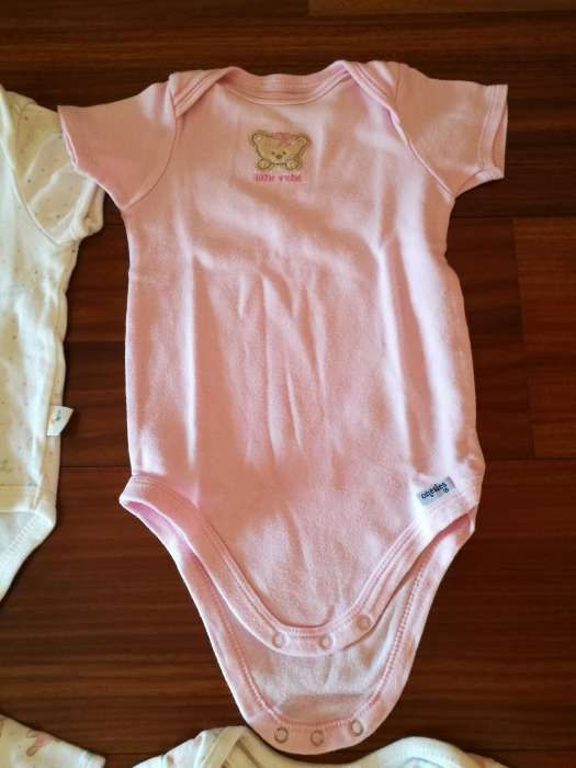 Pack 5 body algodão organico 6/9