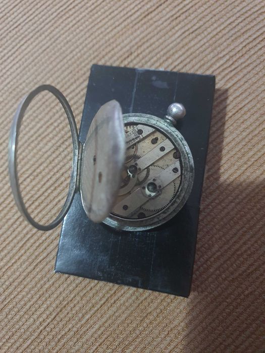 Relógio de bolso muito antigo em prata para peças