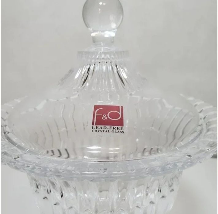 Taça para doces decorativo de cristal