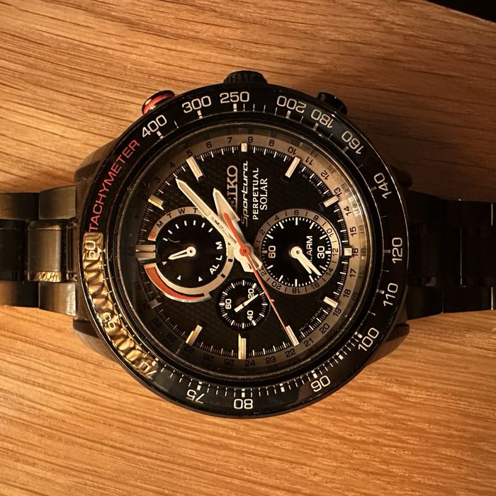 Seiko Sportura Perpetual Solar