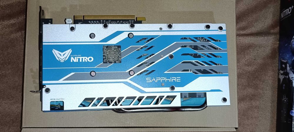 Відеокарта Sapphire Radeon RX 580 8GD5 Special Edition METAL BLUE NITRO+