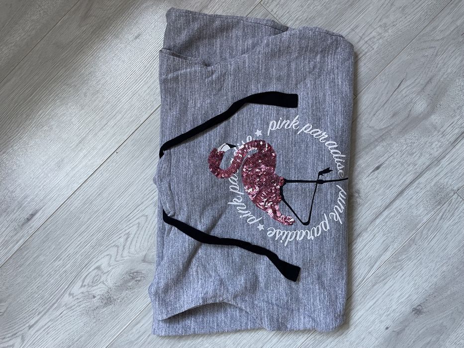 Sukienka sportowa z kapturem flamingo New Yorker S/M