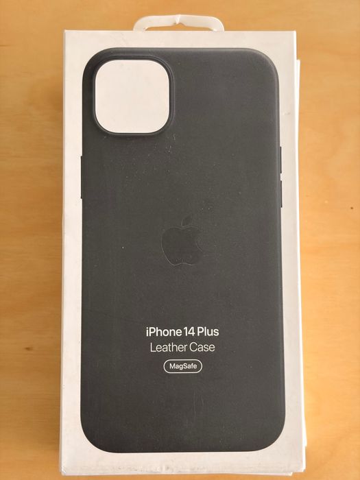 Capa Original Apple iPhone 14 Plus Pele Nova Nunca Usada