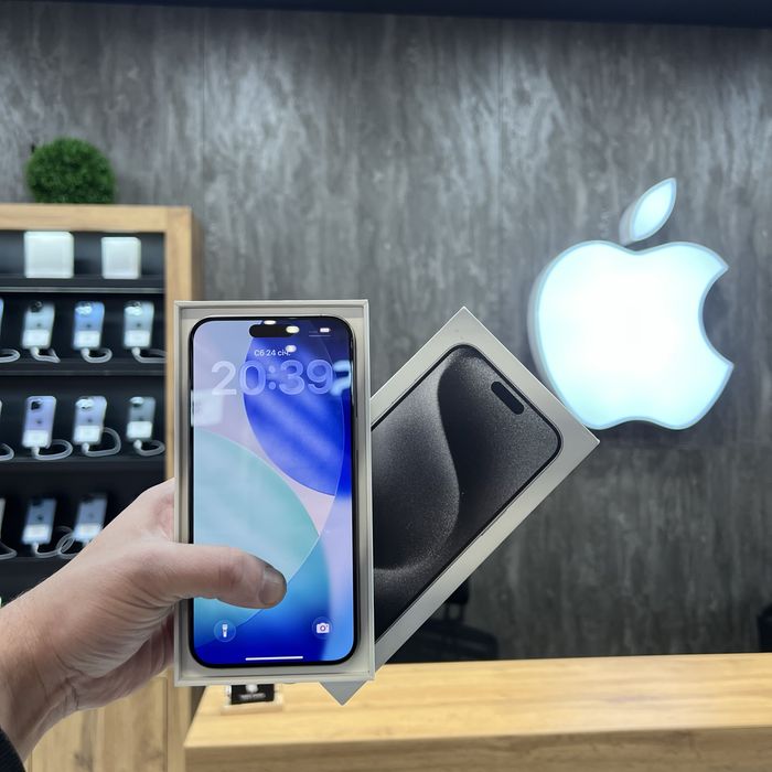 iPhone 15 Pro Max, 256gb, Natural Titanium, ESIM,Обмін/Гарантія