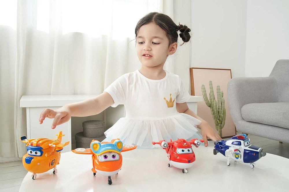 Набір 5 шт великі літачкі Супер крила супер крылья Super Wings
