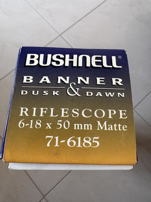 Luneta bushnell Banner dusk&dawn 6-18x50