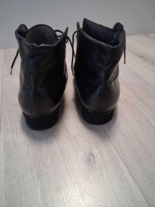 Buty skórzane Strażackie PRL NOWE
