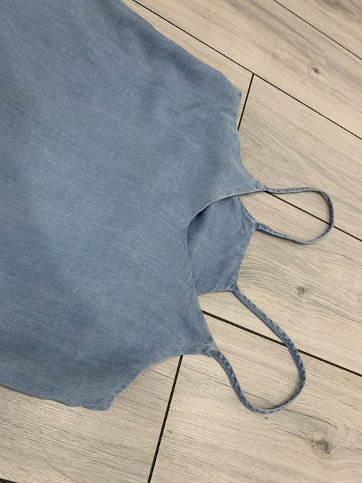 Top na ramiączkach lyocell H&M rozmiar 38