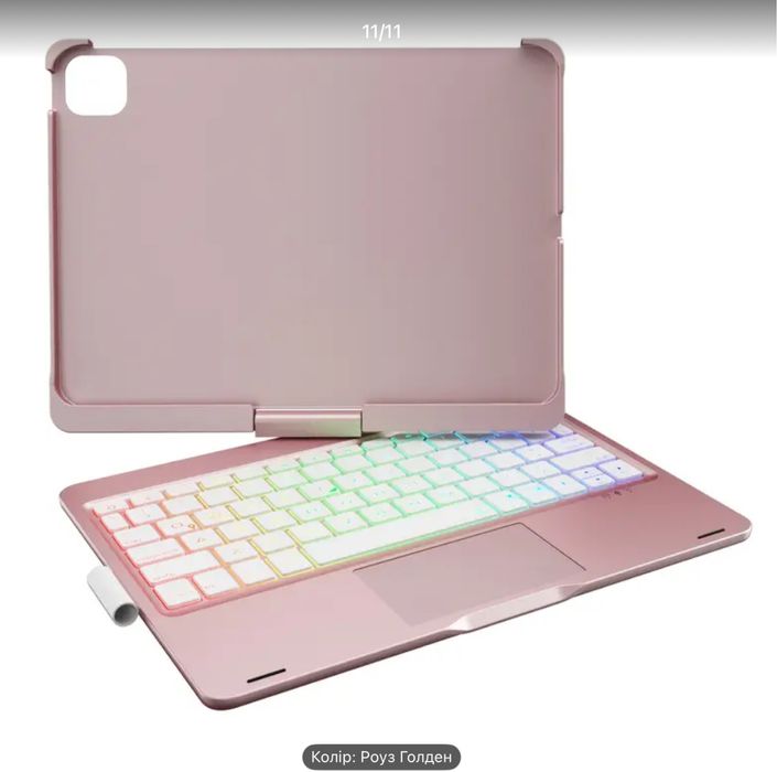 Чохол для iPad 10-го покоління & Pad 11-го (А16, 2025) рожевий