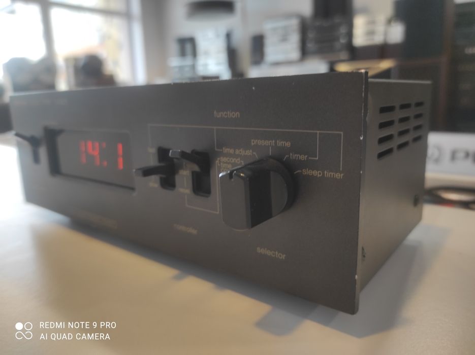 National. Technics Audio timer zegar. Japan