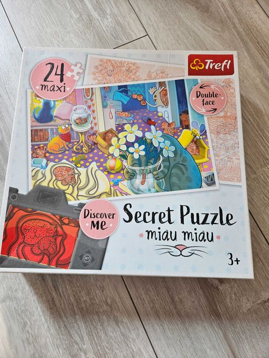 Puzzle 4 sztuki 3+