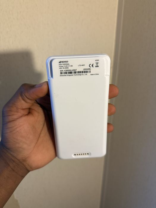 Terminal de pagamento My POS por 45 euros.