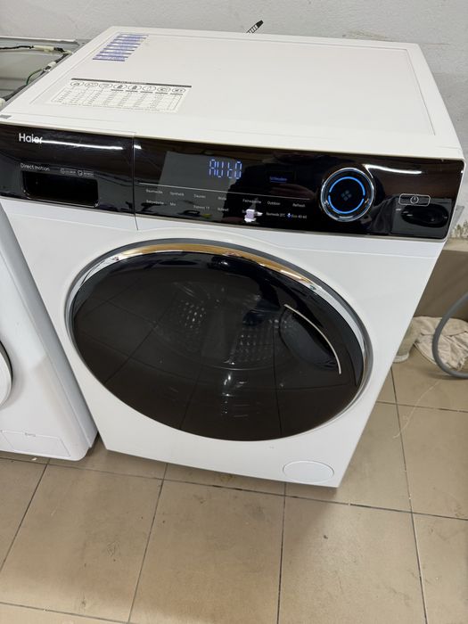 Вузька прална машина Haier 8кг прямий привід гарантія