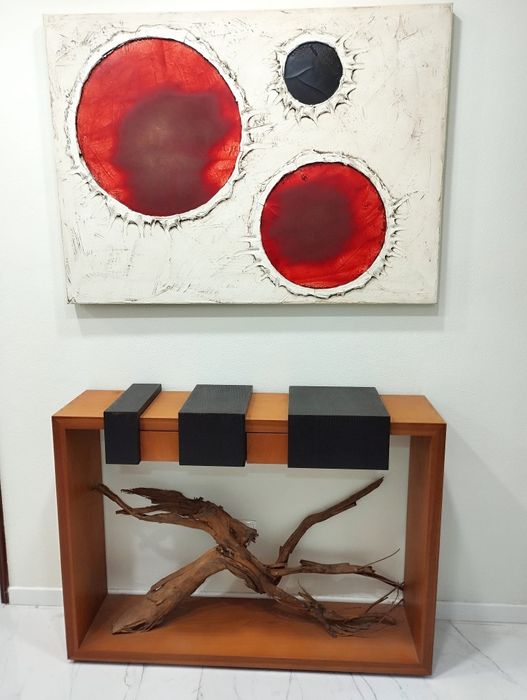 Quadro/tela com relevo estilo moderno