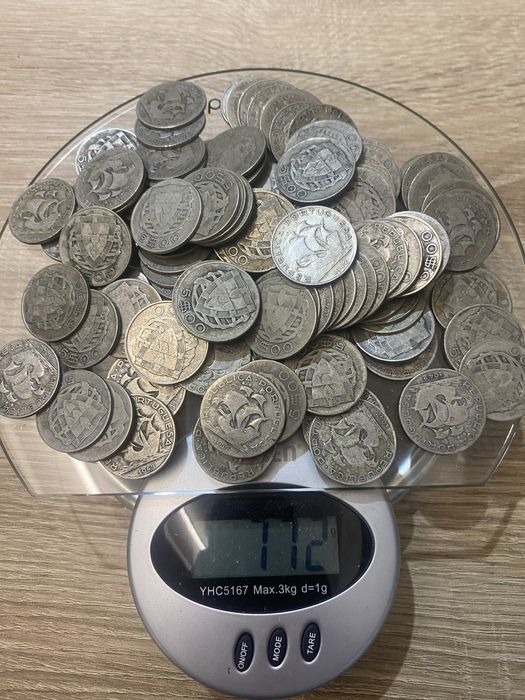 Moeda Lote 1  PRATA 770 Kg. X 650%= 500 Gr.. PRATA FINA